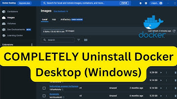 How to COMPLETELY Uninstall Docker Desktop (Windows)