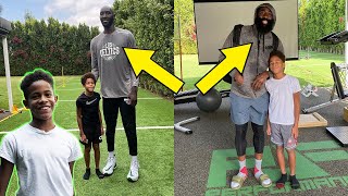 This 11 Year Old LIVES IN AN NBA TRAINING FACILITY ?- PJF Vlog 6