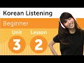 Korean Listening Practice - Choosing a Delivery Time in South Korea