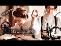 Investigating One of the Oldest Victorian Sewing Machines! 1876 Wilcox & Gibbs Chainstitch