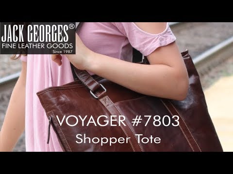 jack georges voyager shopper tote