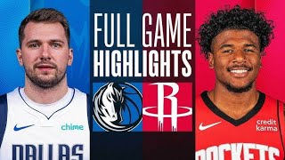 Dallas Mavericks vs. Houston Rockets Full Game Highlights |March 31, 2024| Nba Studio #nba