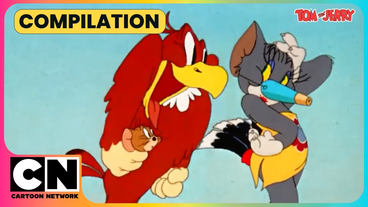 TOM DISGUISED AS A GIRL?!🙀💅| Tom & Jerry | Cat and the Mouse Cartoon | @cnindia 