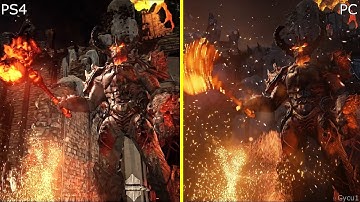 Unreal Engine 4 PS4 vs PC Tech Demo Graphics Comparison