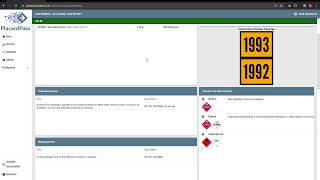 PlacardPass Processed Shipment Module Demonstration