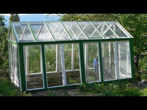 Video: Skleník zo starých okien – Ako postaviť skleník z recyklovaných materiálov
