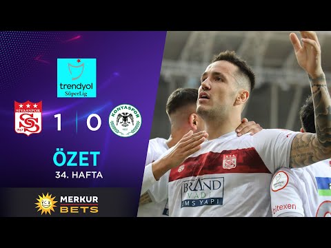 Merkur-Sports | Sivasspor (1-0) Konyaspor - Highlights/Özet | Trendyol Süper Lig - 2023/24