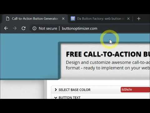 How to Design a Website Button in 60 Seconds With Free Tools