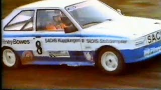 British Rallycross Grand Prix 1983 Blown Turbo Martin Schanche and John Greasley.