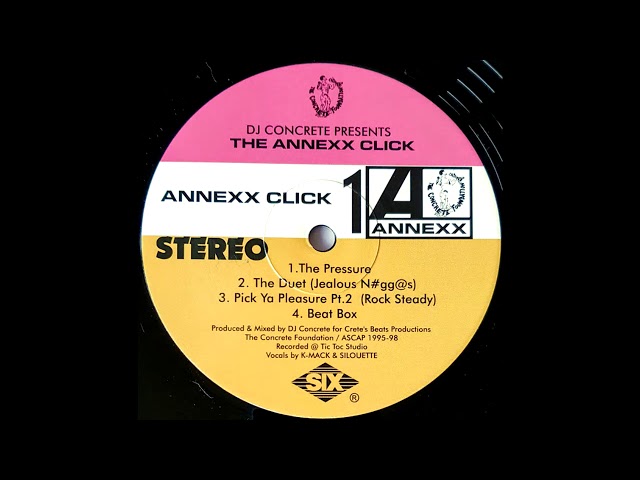 洋楽 The Annexx Clique Yall Know Da Deal koco DJ Concrete Presents The Annexx Click (1996 / Hip Hop
