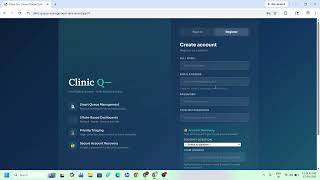 ClinicQ – Smart Queue Management System | Full Project Demo