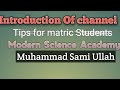 Introduction of modern science academy