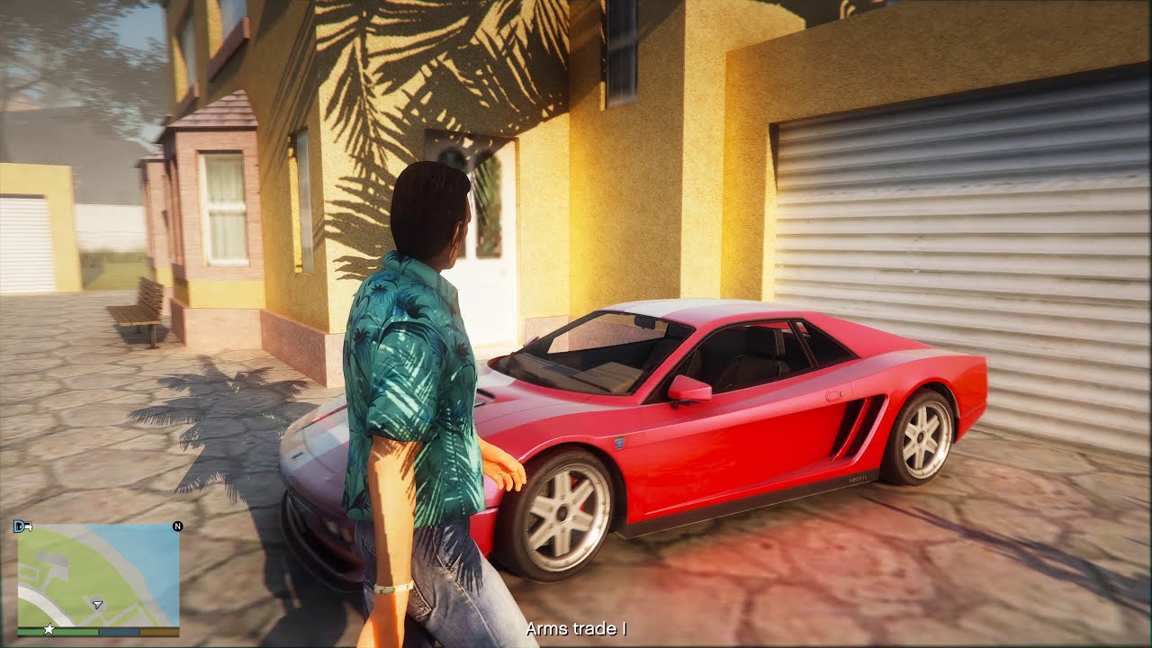 GTA: Vice City Tommy Vercetti REMASTERED Graphics! 2020 Next-Gen 4k 60fps  Ray-Tracing [GTA 5 PC Mod] 