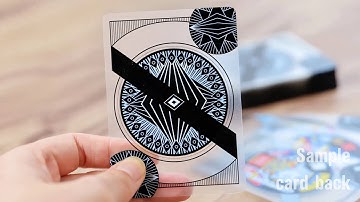 Design Custom Transparent Playing Cards Tutorial