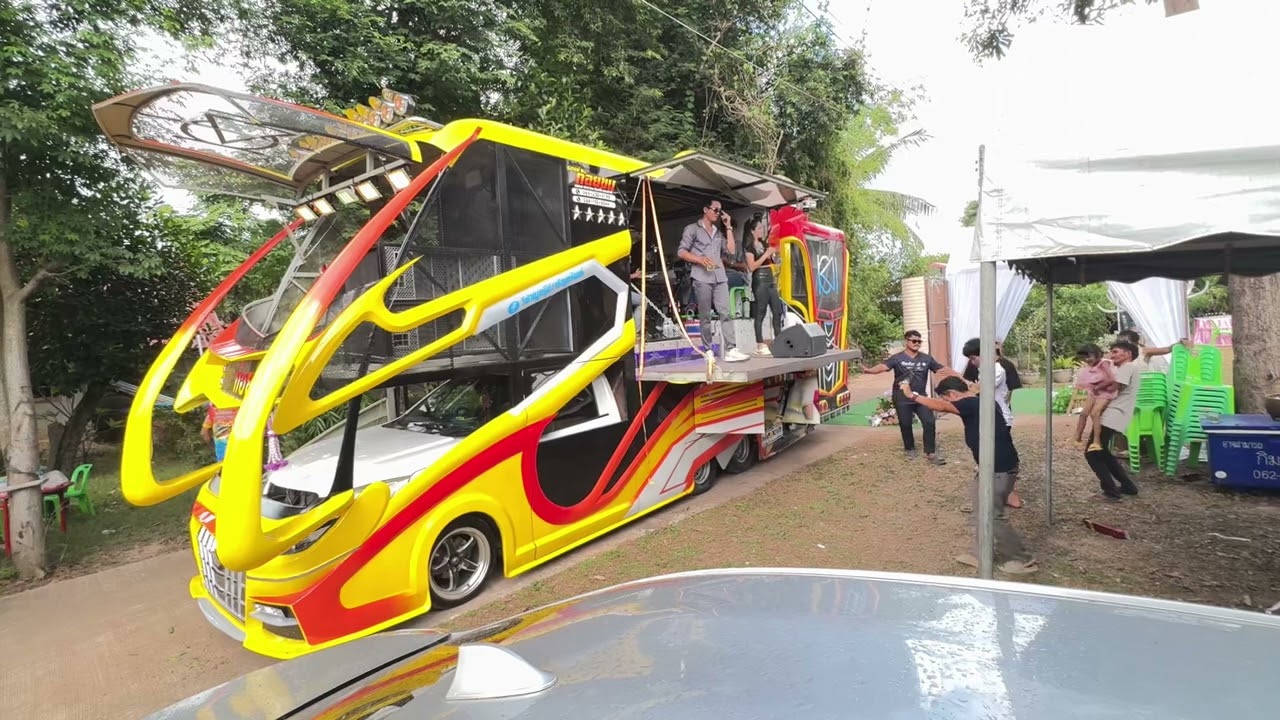 รถแห่ก้อยขม ร้อยเอ็ด 0881128044 งานมงคลสมรส บ้านคำบอล ตำบล หัวโทน 