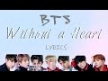 bts 방탄소년단 without a heart 심장이 없어 cover golden disk awards 2017 hanromeng lyrics