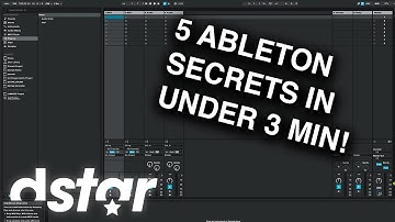 5 Ableton Hacks in UNDER 3 Minutes!!
