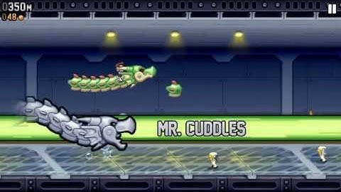 Jetpack Joyride (Win 8) Gameplay