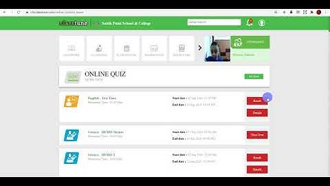 How to view online quiz script in ClassTune
