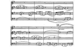 [Boris Tchaikovsky] String Quartet No.1 in C Major (Score-Video)