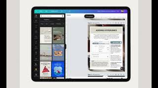 CANVA GUIDE - Hyperlink to Text