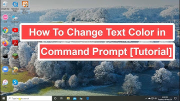 How to Change Text Color in Command Prompt [Tutorial]