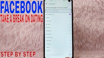 ✅  How To Take A Break On Facebook Dating 🔴