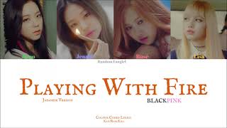Download Lagu BLACKPINK (ブラックピンク) - PLAYING WITH FIRE (Japanese Ver.) [Colour Coded Lyrics Kan/Rom/Eng] MP3