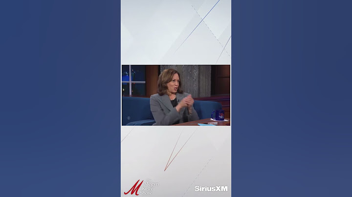 Watch Kamala's Brain Glitch on Stephen Colbert While Rambling About Dreams When Asked About Biden