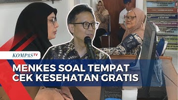 Cek Kesehatan Gratis Mulai 10 Februari 2025, Menkes: Bisa di Puskesmas ataupun di Kantor