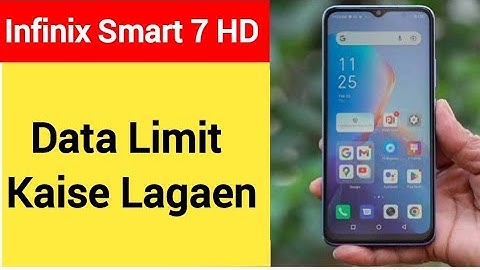 How to set data usege, INFINIX Smart 7 HD data limit Kaise lagaen