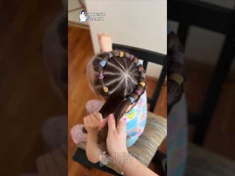 تسريحة دائرة الشعر الجديدة للمدرسة
