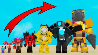 Monster School : SKIBIDI TOILET MULTIVERSE 03  GOLDEN TITAN CLOCK MAN  Minecraft Animation