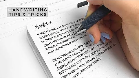 Master the art of beautiful handwriting with these practical tips!