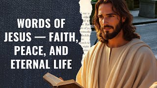 🌅 Words of Jesus — Faith, Peace, and Eternal Life