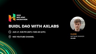 Buidl DAO with AxLabs