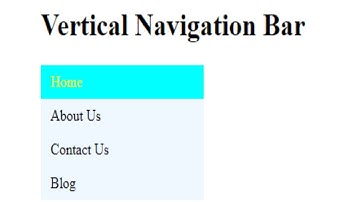 How to create vertical nav bar using HTML & CSS | YouTube Tutorials Tuts