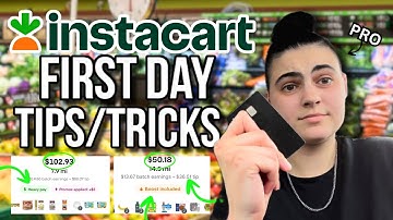 Instacart Shopper FIRST DAY Tips/Tricks (2025)