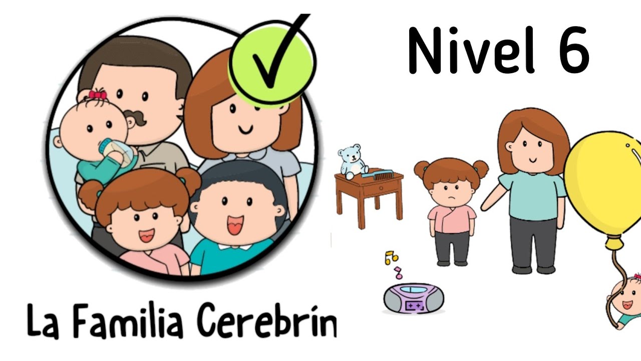 Brain Test 2: Tricky Stories - La Familia Cerebrín Nivel 6 Walkthrough