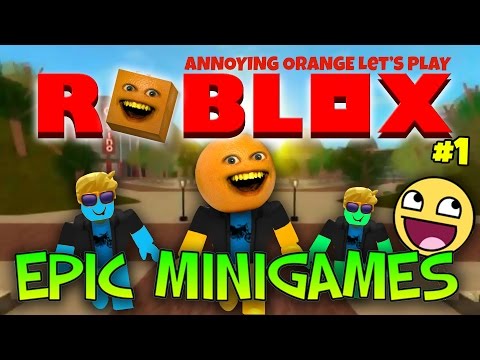 annoying orange plays roblox zombie rush 1