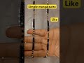 Simple Mangalsutra Jewellery Mangalsutras Mangalsutradesign Gold Fashion Viral 