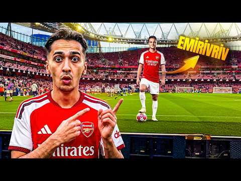 WE PLAYED A MATCH AT ARSENAL STADIUM!