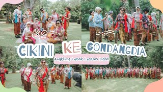 CIKINI KE GONDANGDIA | ANGKLUNG VERSION | ANGKLUNG LEBAK LESTARI INDAH