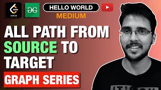 All Path From Source To Target 🔥 | Leetcode Graph solution DFS Hindi explained Complete Graph Videos