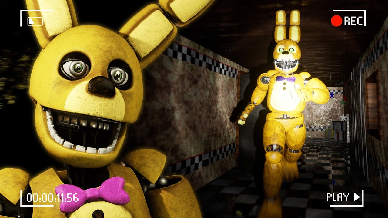 R.i.p. fredbear e springbonnie 😑😢