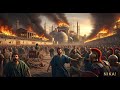 "🔥 ไฟนิกาเผาคอนสแตนติโนเปิล!ชาวไบแซนไทน์พ่ายแพ้ต่อพวกกบฏ
