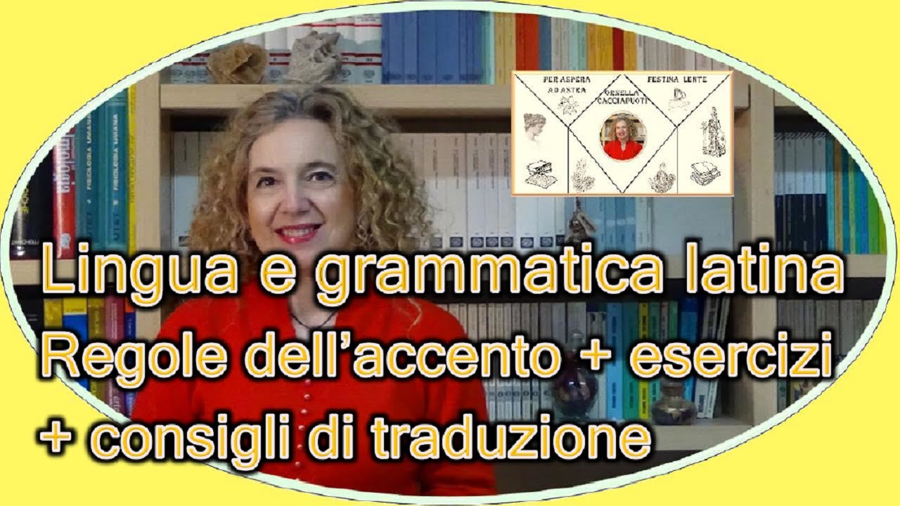 Leggi dell'accento e consigli per tradurre il latino - YouTube