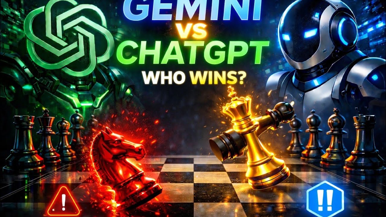 Gemini vs Chatgpt : Best Chess Battle | Machine Mayhem #chess # ...