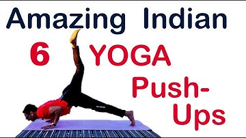 Amazing Indian Push-ups (Yoga Push-ups)