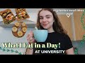 What I Eat in a Day at University! | Healthy & Easy Vegetarian Meal Ideas